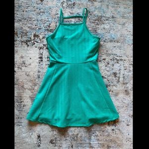 Green dress